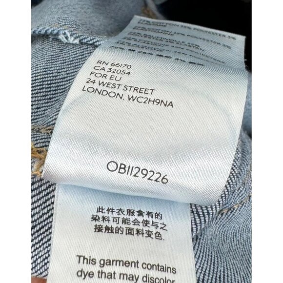 Anthropologie Pilcro & The Letterpress High-Rise Slim Jeans cropped Size 26 sail - Picture 12 of 12